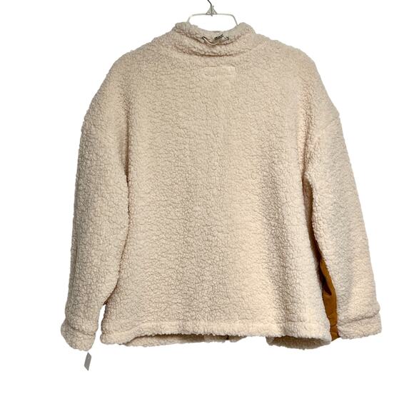 Blank NYC Catch Me Outside Oversized Trucker Jacket Sherpa Faux Suede - Picture 7 of 12